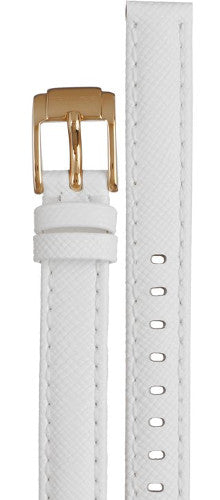  Shop Authentic Michael Kors Slim Runway Quartz Gold Dial White Leather Strap Watch For Women - MK2389 - Luxxuri