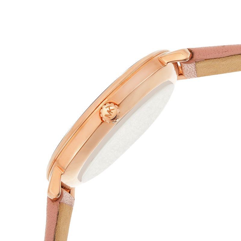  Shop Authentic Michael Kors Pyper Quartz White Dial Pink Leather Strap Watch For Women - MK2741 - Luxxuri