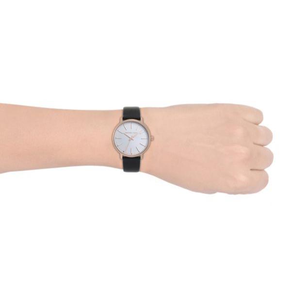  Shop Authentic Michael Kors Pyper Quartz White Dial Black Leather Strap Watch For Women - MK2834 - Luxxuri