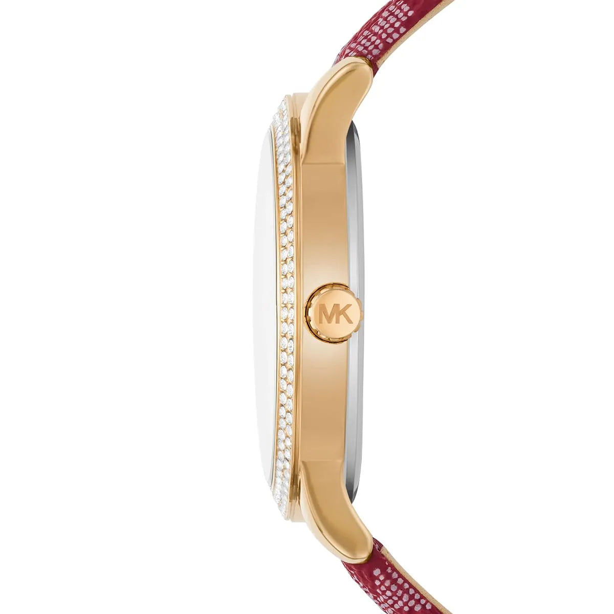 Shop Authentic Michael Kors Tibby Multifunction Silver Dial Red Leather Strap Watch For Women - MK2975 - Luxxuri