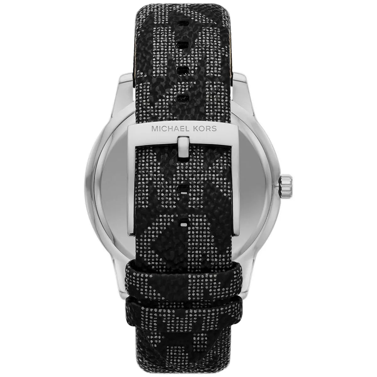  Shop Authentic Michael Kors Tibby Chronograph Black Dial Black Leather Strap Watch For Women - MK2976 - Luxxuri