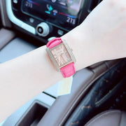  Shop Authentic Michael Kors Emery Quartz Diamonds Rose Gold Dial Pink Leather Strap Watch For Women - MK2984 - Luxxuri