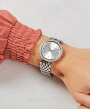  Shop Authentic Michael Kors Darci Silver Dial Silver Stainless Steel Strap Watch for Women - MK3364 - Luxxuri