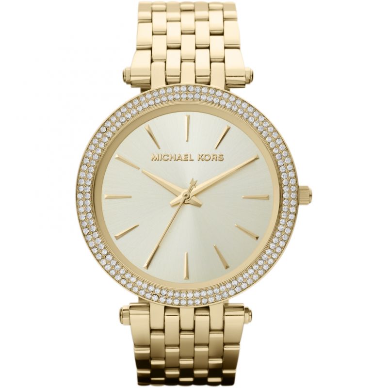  Shop Authentic Michael Kors Darci Gold Dial Gold Steel Strap Watch for Women - MK4325 - Luxxuri