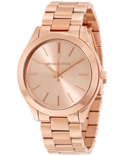  Shop Authentic Michael Kors Slim Runway Rose Gold Dial Rose Gold Steel Strap Watch for Women - MK3197 - Luxxuri