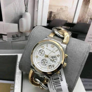  Shop Authentic Michael Kors Runway White Dial Two Tone Steel Strap Watch for Women - MK3199 - Luxxuri