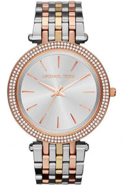  Shop Authentic Michael Kors Darci Silver Dial Two Tone Stainless Steel Strap Watch for Women - MK3203 - Luxxuri