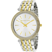  Shop Authentic Michael Kors Darci Silver Dial Two Tone Stainless Steel Strap Watch for Women - MK3215 - Luxxuri