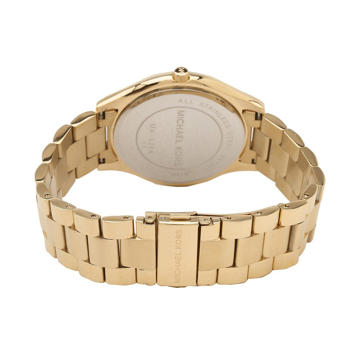  Shop Authentic Michael Kors Slim Runway Pink Dial Rose Gold Steel Strap Watch for Women - MK3264 - Luxxuri