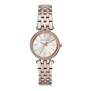  Shop Authentic Michael Kors Darci Silver Dial Two Tone Steel Strap Watch for Women - MK3298 - Luxxuri