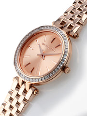  Shop Authentic Michael Kors Darci Rose Gold Dial Rose Gold Stainless Steel Strap Watch for Women - MK3366 - Luxxuri