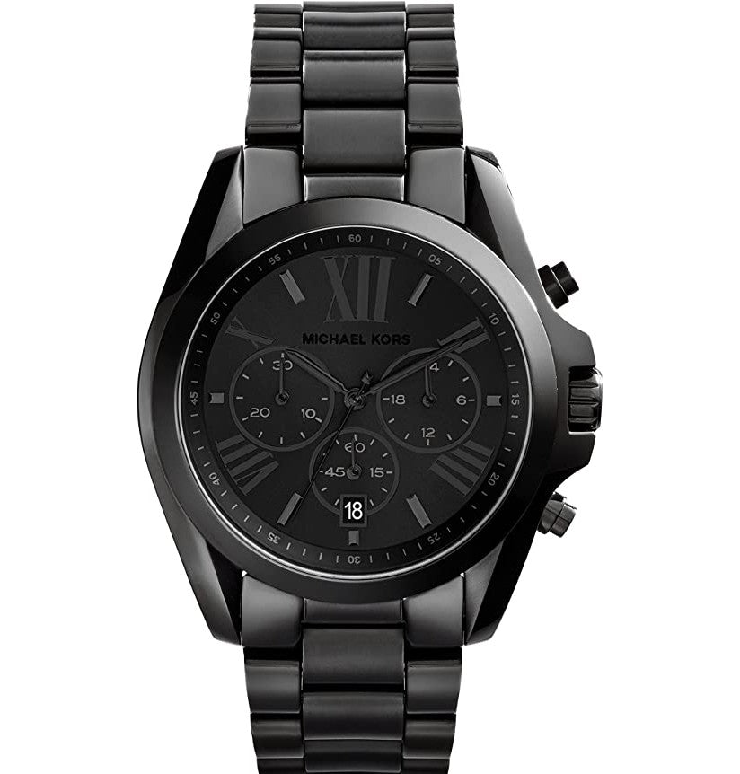  Shop Authentic Michael Kors Bradshaw Black Dial Black Steel Strap Watch for Men - MK5550 - Luxxuri