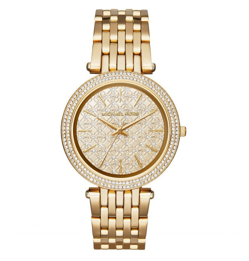  Shop Authentic Michael Kors Darci Gold Dial Gold Steel Strap Watch for Women - MK3398 - Luxxuri