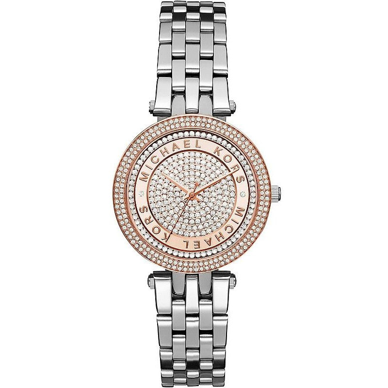  Shop Authentic Michael Kors Darci Rose Gold Dial Silver Steel Strap Watch for Women - MK3446 - Luxxuri