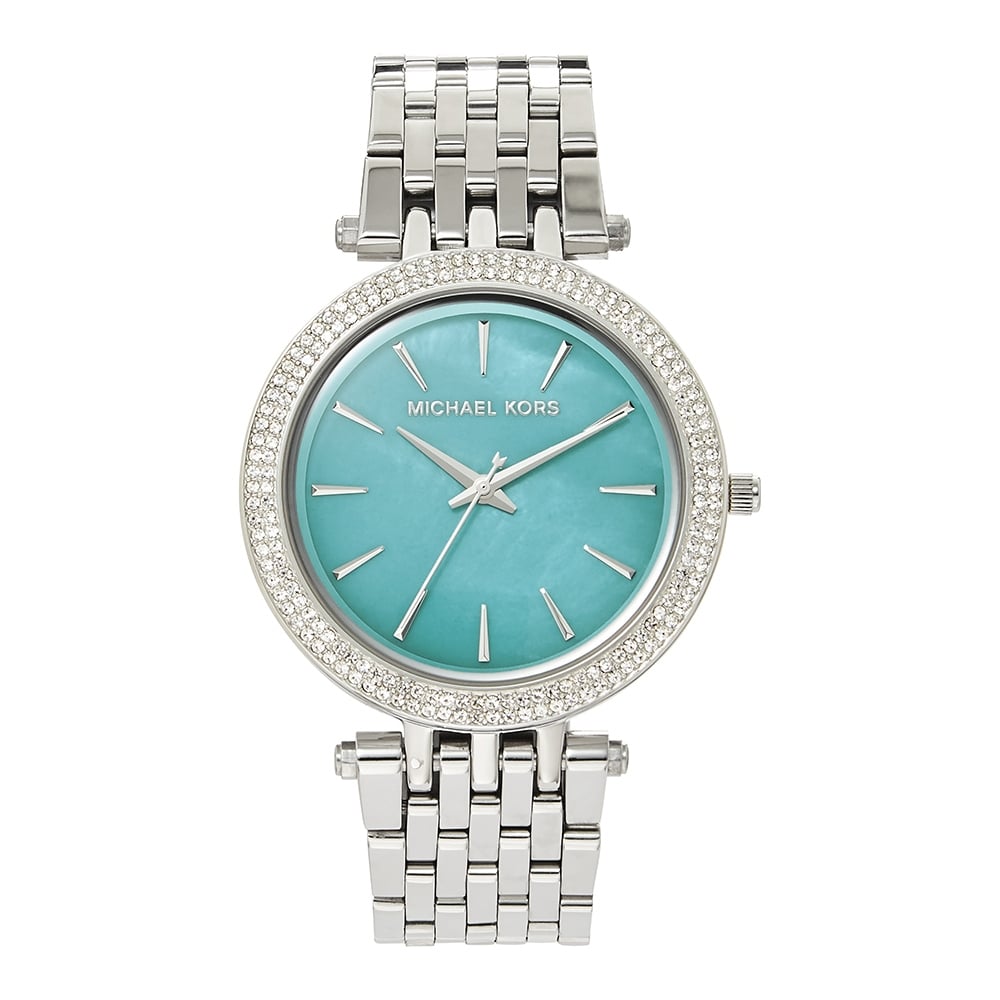  Shop Authentic Michael Kors Darci Mother of Pearl Blue  Dial Silver Steel Strap Watch for Women - MK3515 - Luxxuri