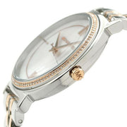  Shop Authentic Michael Kors Cinthia Mother of Pearl Dial Two Tone Steel Strap Watch For Women - MK3831 - Luxxuri