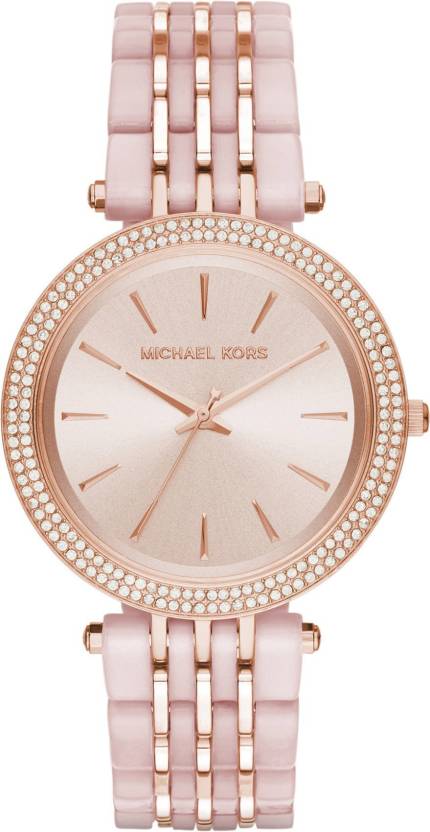  Shop Authentic Michael Kors Darci Rose Gold Dial Two Tone Steel Strap Watch for Women - MK4327 - Luxxuri