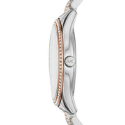  Shop Authentic Michael Kors Lauryn Quartz White Dial Two Tone Steel Strap Watch For Women - MK4388 - Luxxuri