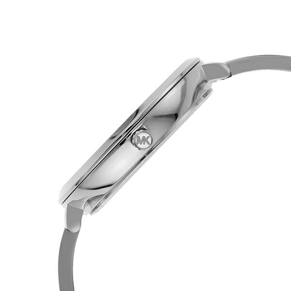  Shop Authentic Michael Kors Charley Quartz Crystals Silver Dial Silver Steel Strap Watch For Women - MK4432 - Luxxuri