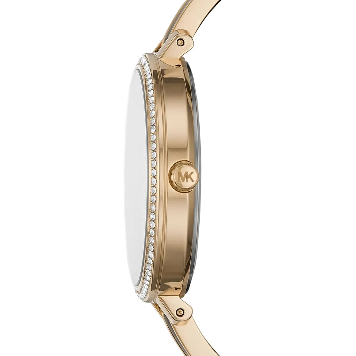  Shop Authentic Michael Kors Jaryn Quartz Gold Dial Black Steel Strap Watch For Women - MK4544 - Luxxuri