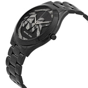  Shop Authentic Michael Kors Runway Quartz Black Dial Black Steel Strap Watch For Women - MK4562 - Luxxuri