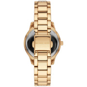  Shop Authentic Michael Kors Tibby Three-Hand Glitz Gold Dial Gold Steel Strap Watch for Women - MK4575 - Luxxuri