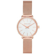  Shop Authentic Michael Kors Pyper Quartz Mother of Pearl White Dial Rose Gold Mesh Strap Watch For Women - MK4588 - Luxxuri