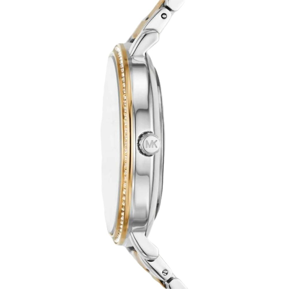  Shop Authentic Michael Kors Pyper Three Hand White Dial Two Tone Steel Strap Watch For Women - MK4595 - Luxxuri