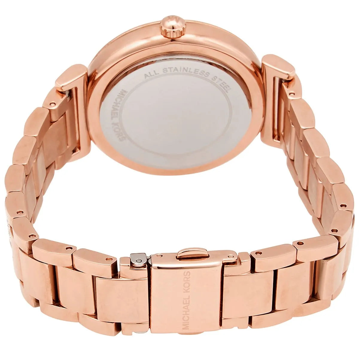  Shop Authentic Michael Kors Abbey Three-Hand Analog Crystals Rose Gold Dial Rose Gold Steel Strap Watch for Women - MK4617 - Luxxuri