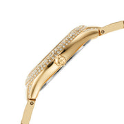  Shop Authentic Michael Kors Sylvia Mother Of Pearl Dial Gold Steel Strap Watch For Women - MK4655 - Luxxuri