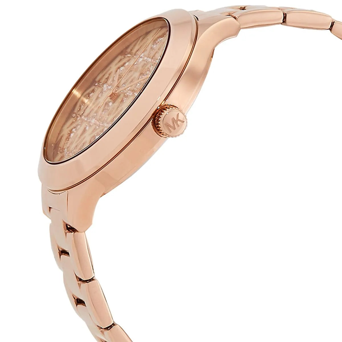  Shop Authentic Michael Kors Slim Runway Rose Gold Dial Rose Gold Steel Strap Watch for Women - MK4658 - Luxxuri