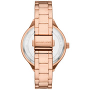  Shop Authentic Michael Kors Slim Runway Rose Gold Dial Rose Gold Steel Strap Watch for Women - MK4658 - Luxxuri