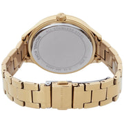  Shop Authentic Michael Kors Sylvia Mother Of Pearl Dial Gold Steel Strap Watch For Women - MK4655 - Luxxuri