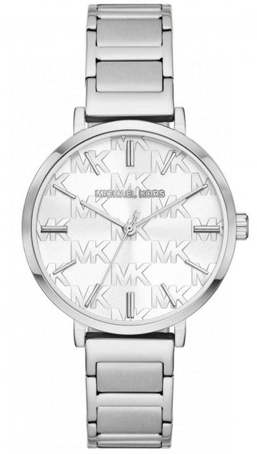  Shop Authentic Michael Kors Addyson White Dial Silver Steel Strap Watch for Women - MK4714 - Luxxuri