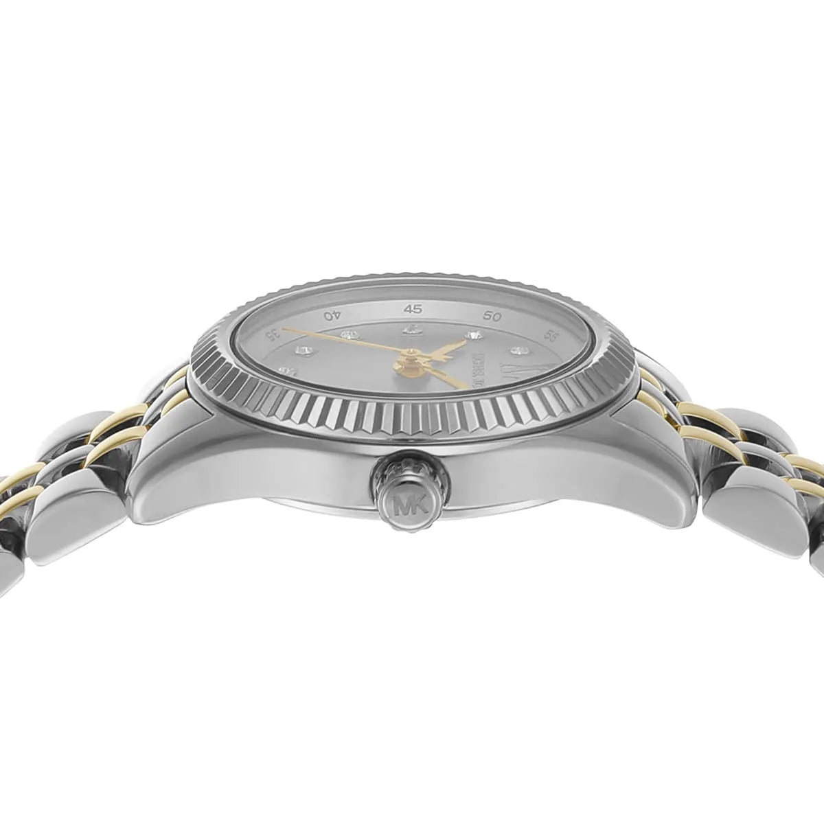  Shop Authentic Michael Kors Lexington Analog Silver Dial Two Tone Steel Strap Watch for Women - MK4740 - Luxxuri