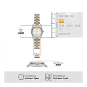 Shop Authentic Michael Kors Lexington Analog Silver Dial Two Tone Steel Strap Watch for Women - MK4740 - Luxxuri