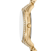 Shop Authentic Michael Kors Sage Analog White Dial Gold Steel Strap Watch for Women - MK4822 - Luxxuri