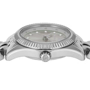  Shop Authentic Michael Kors Lexington Three-Hand Silver Dial Silver Steel Strap Watch for Women - MK4843 - Luxxuri