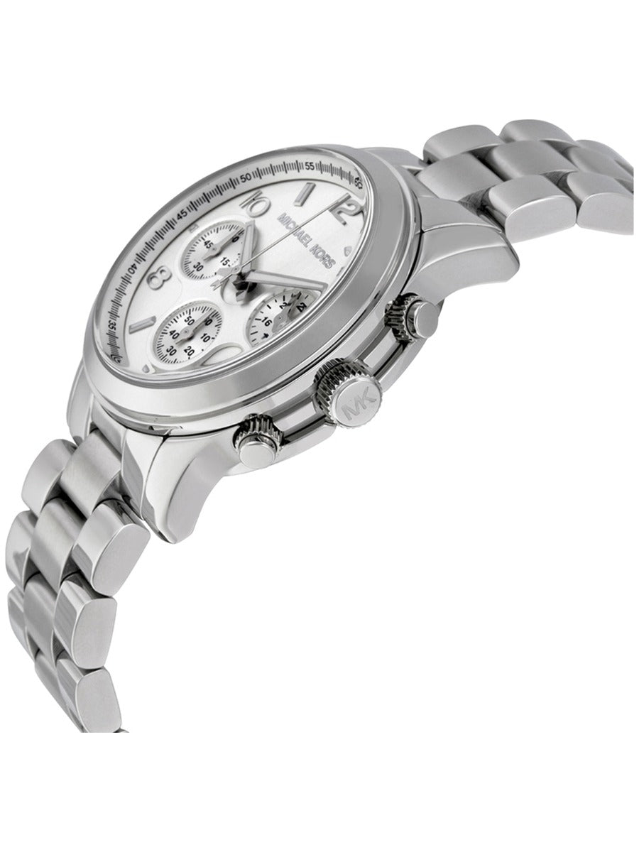  Shop Authentic Michael Kors Runway Silver Dial Silver Steel Strap Watch for Women - MK5076 - Luxxuri