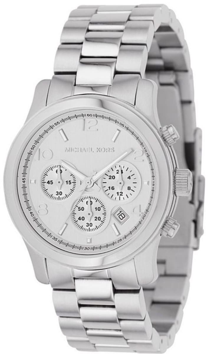  Shop Authentic Michael Kors Runway Silver Dial Silver Steel Strap Watch for Women - MK5076 - Luxxuri