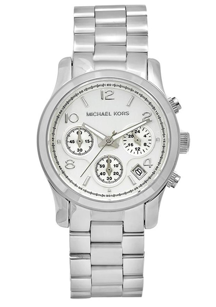  Shop Authentic Michael Kors Runway Silver Dial Silver Steel Strap Watch for Women - MK5076 - Luxxuri