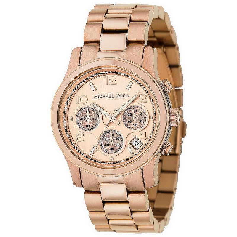  Shop Authentic Michael Kors Dylan Rose Gold Dial Rose Gold Steel Strap Watch for Women - MK5576 - Luxxuri