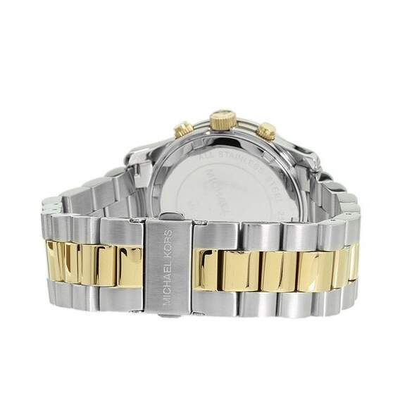  Shop Authentic Michael Kors Runway Gold Dial Two Tone Steel Strap Watch for Women - MK5137 - Luxxuri