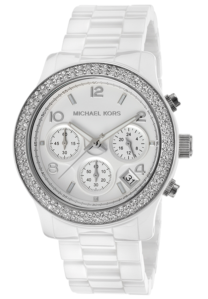  Shop Authentic Michael Kors Runway White Dial White Steel Strap Watch for Women - MK5188 - Luxxuri