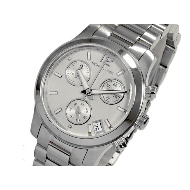  Shop Authentic Michael Kors Runway Silver Dial Silver Steel Strap Watch for Women - MK5428 - Luxxuri