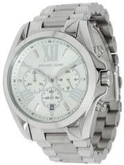  Shop Authentic Michael Kors Bradshaw Silver Dial Silver Steel Strap Watch for Men - MK5535 - Luxxuri