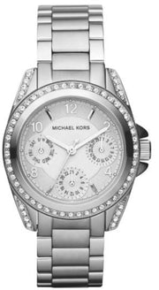  Shop Authentic Michael Kors Blair Silver Dial SIlver Steel Strap Watch for Women - MK5612 - Luxxuri