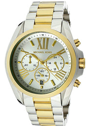  Shop Authentic Michael Kors Bradshaw Silver Dial Two Tone Steel Strap Watch for Women - MK5627 - Luxxuri