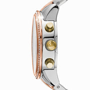  Shop Authentic Michael Kors Ritz White Dial Two Tone Steel Strap Watch for Women - MK5650 - Luxxuri