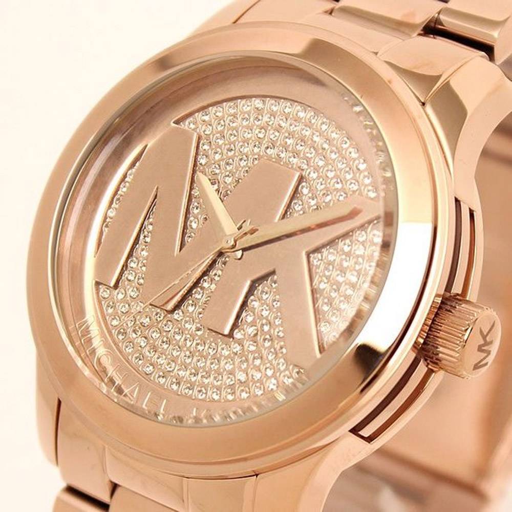  Shop Authentic Michael Kors Runway Rose Gold Dial Rose Gold Steel Strap Watch for Women - MK5661 - Luxxuri